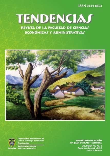 					Ver Vol. 14 Núm. 2 (2013): Vol. XIV No .2 Segundo Semestre Julio-Diciembre 2013
				
