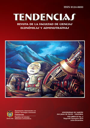 					Ver Vol. 15 Núm. 2 (2014): Vol. XV No. 2 Segundo Semestre Julio-Diciembre 2014
				