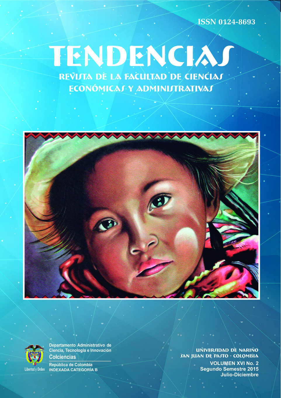 					View Vol. 16 No. 2 (2015): Vol. XVI No. 2 Segundo Semestre Julio-Diciembre 2015
				