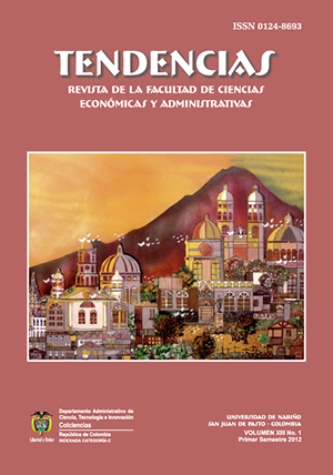 					View Vol. 13 No. 1 (2012): Vol. XIII No .1 Primer Semestre Enero-Junio 2012
				